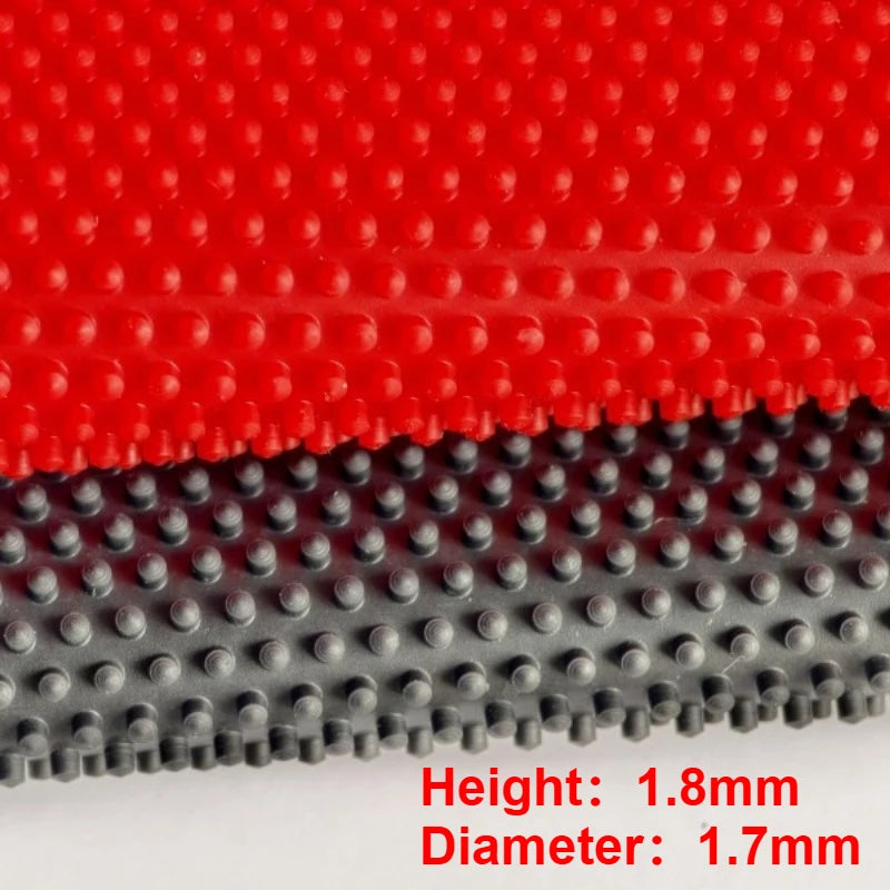 FICKLE Bullet-head Pip Shape Table Tennis Rubber Unbelievable Spin & Weird Sinking Effect Ping Pong Rubber Long Pips OX…