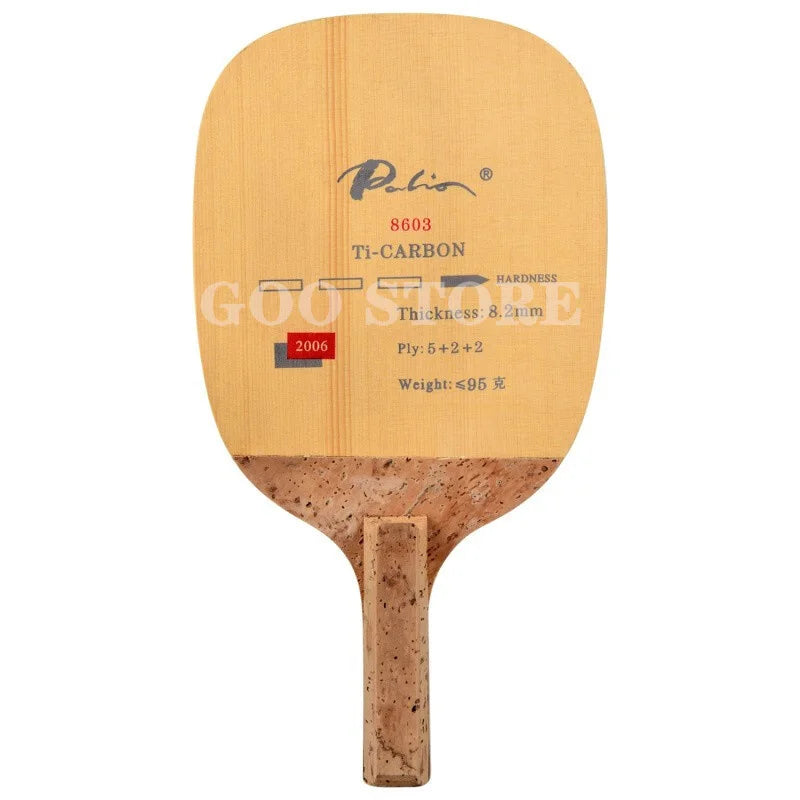 PALIO 8603 Carbon Titanium Table Tennis Blade Racket JS Japanese Penhold Fast Attack Original PALIO Ping Pong Bat Paddle -…