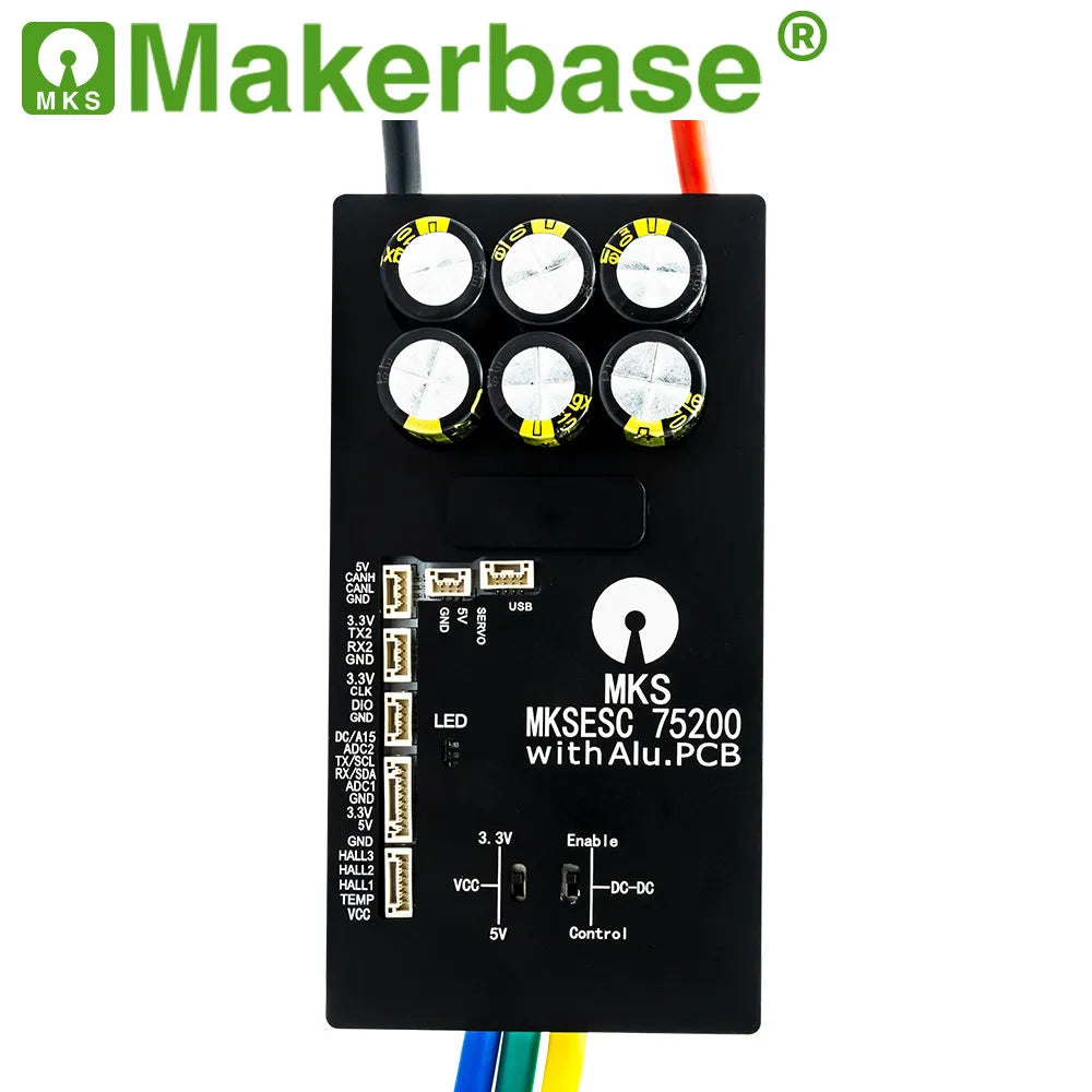 75V 200A FOC Brushless ESC VESC Controller for RC Skateboard Ebike Robot - PCB only