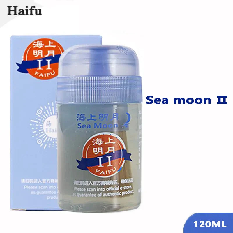 Haifu Sea Moon Ⅱ Table Tennis Performance Booster Sea Moon 2 Ping Pong Solubility Bond Oil VOC Tune 120ml Table Tennis Glue…