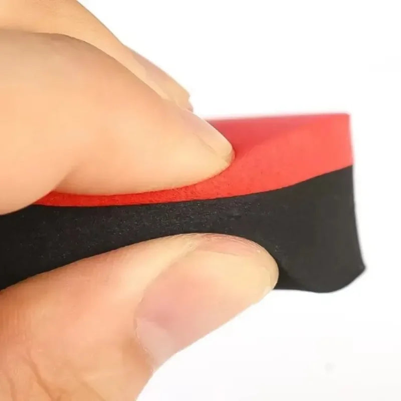 Professional 1/3/5Pcs Red Table Tennis Racket Cleaner Brush – Sponge Rubber Eraser for Ping Pong & Tennis, High-Quality…