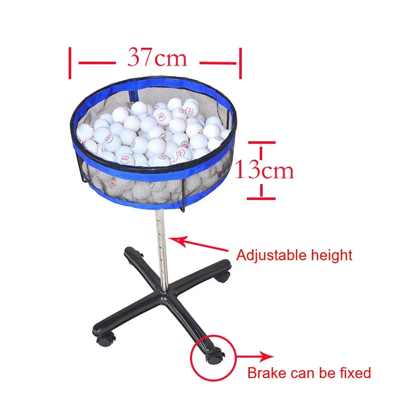 Professional Table Tennis Ball Collector Ping Pong Storage Basin Training Device Dedicated Multi-ball Holder Set 250pcs…