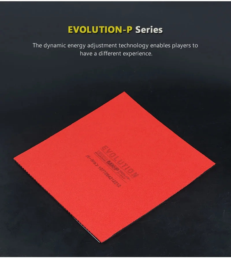 Tibhar-Evolution EL-P Table Tennis Rubber, Professional Non-Toxic Pimples-in Ping Pong Rubber for Quick Attack
