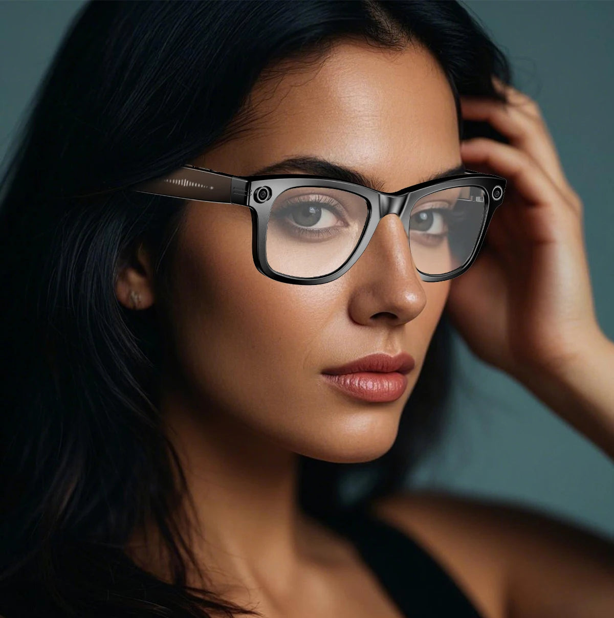 New Smart Glasses 8MP HD Camera AI Glasses Camera Photo Video Recording Translation Waterproof Anti-blue Camera Glasses Man Wome