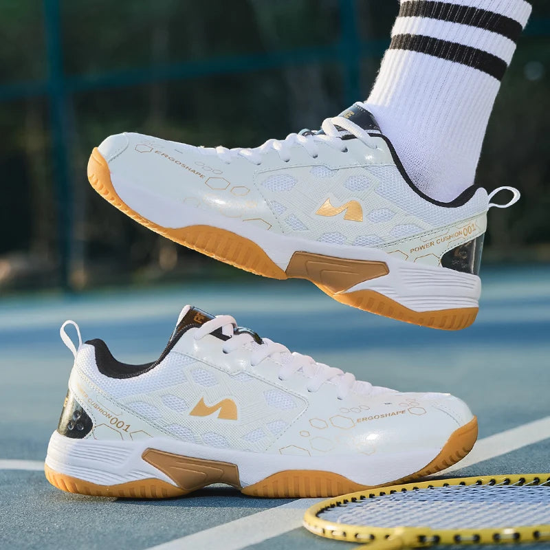 2026 New for Lovers Badminton Shoes Breathable Comfortable Badminton Footwear Rebound Shock-Absorbant Badminton Sneakers -…