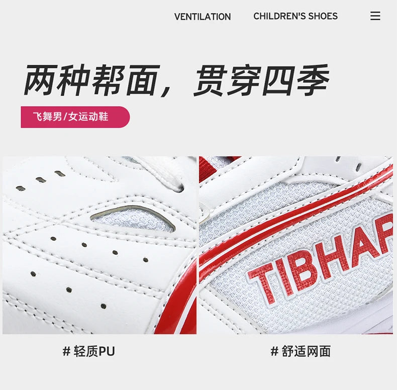 2023 New Table Tennis Shoes For Unisex Anti Slip Badminton Shoes Men Women Non-Slip Indoor Court Shoe Couples Brand Tennis Shoe