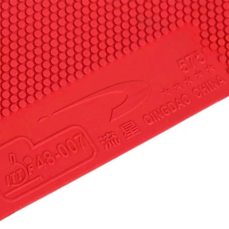 METEOR 575/845 Pips-Out Table Tennis Rubber Sheet Sticky Short Pips with 2mm White Sponge Ping Pong Rubber Attack ITTF…