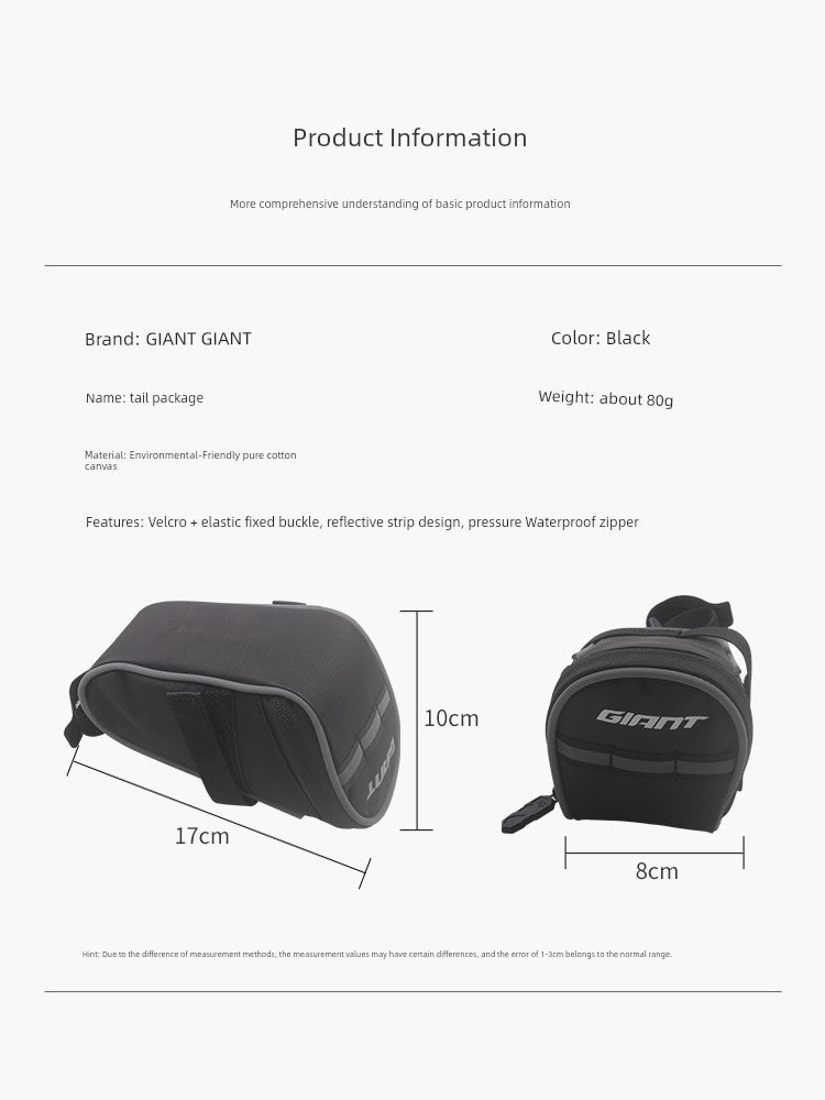 Giant Saddle Bag Neutral Bike