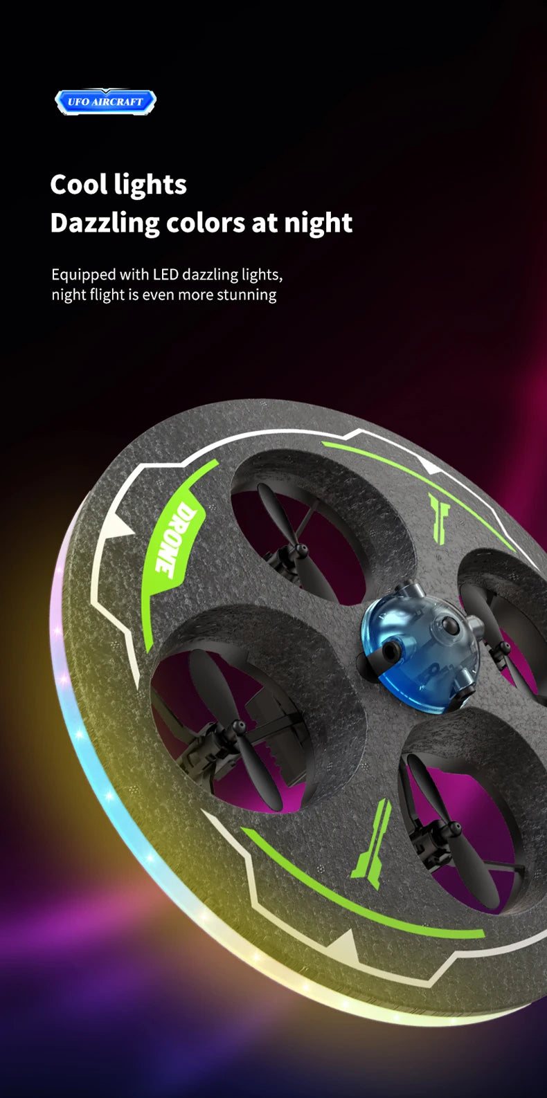 Airplane Rc Plane with Camera Drone Foam UAV Ufo Intelligent Obstacle Avoidance Aircraft Remote Control Helicopter Toys for Kids