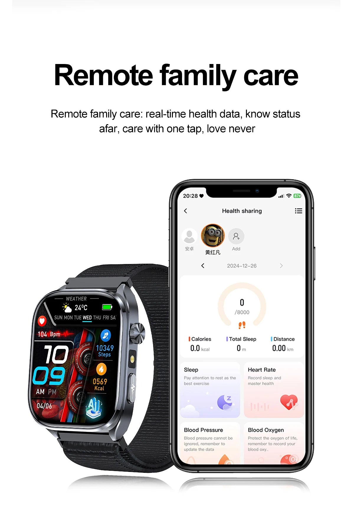 New Accurate Blood Pressure Smart Watch Uric Acid ECG+PPG Blood Oxygen Body Analysis Body Fat LED Flashlight smart watches 2025