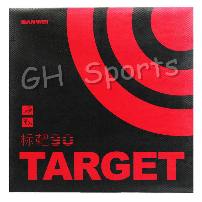 SANWEI 2019 New TARGET 90 (90% Sticky) Table Tennis Rubber Ping Pong Sponge