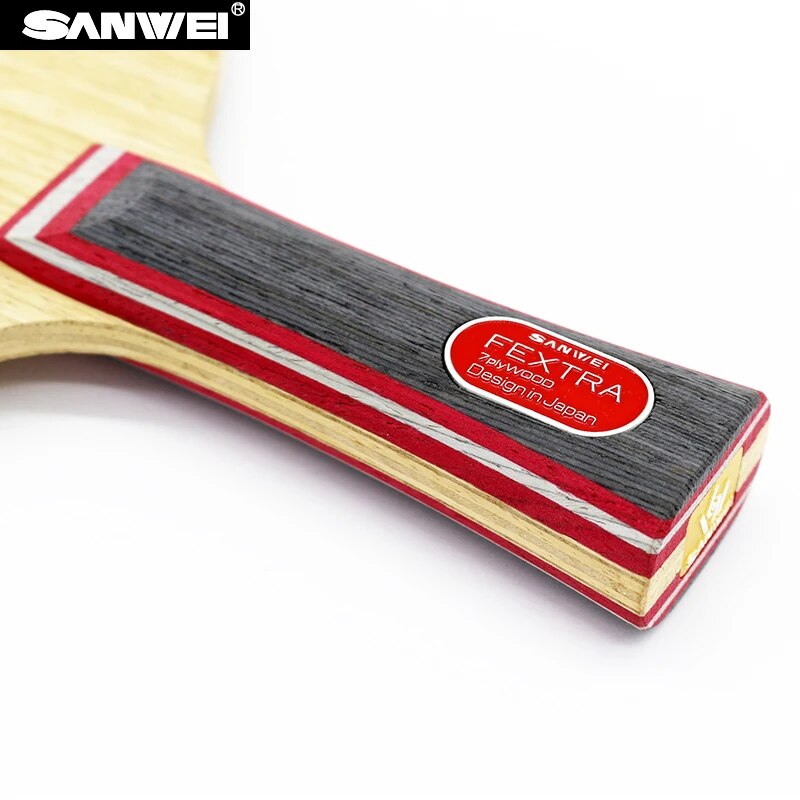 SANWEI FEXTRA 7 Table Tennis Blade Classic 7 Ply Wood Ping Pong Bat Paddle for Fast Attack with Loop