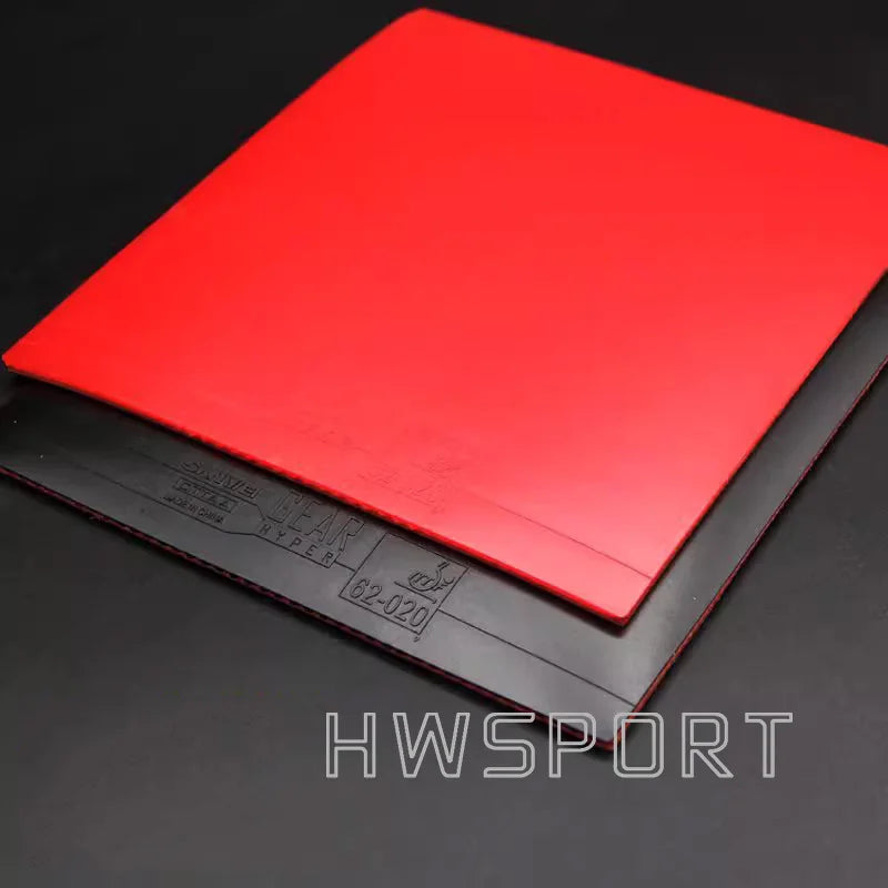 SANWEI GEAR NANO Table Tennis Rubber Brand New Non-sticky Ping Pong Rubber with High-elasticity Cake Sponge