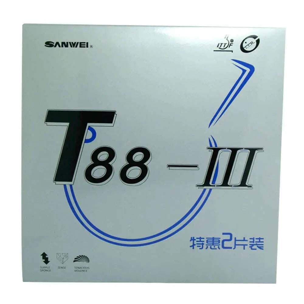 SANWEI-Ittf-approved-T88-III-table-tennis-rubber-set-Pingpong-rubber-2pcs-lot-1RED-1Black