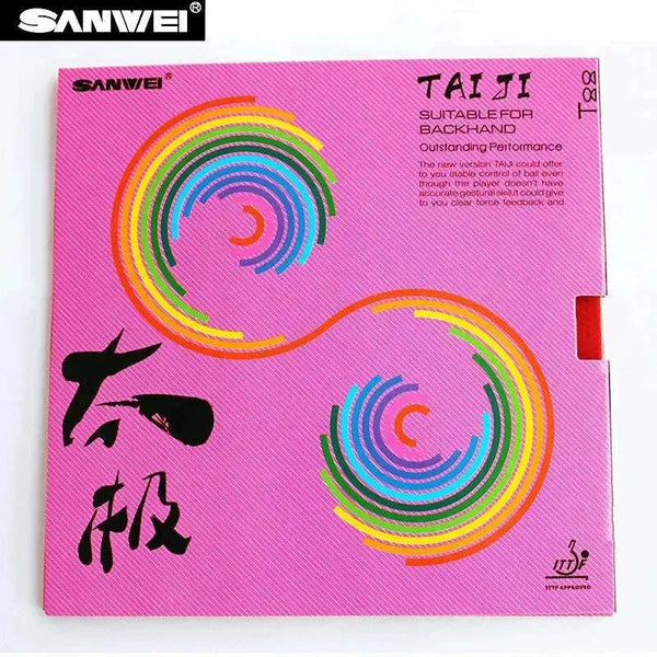 SANWEI-TAIJI-_TAICHI_-PLUS-40_-Table-Tennis-Rubber-Pips-in-Half-sticky-Pink-German-Style-Tension-Sponge-Ping-Pong-Rubber-T88-FreeDropship-335281336