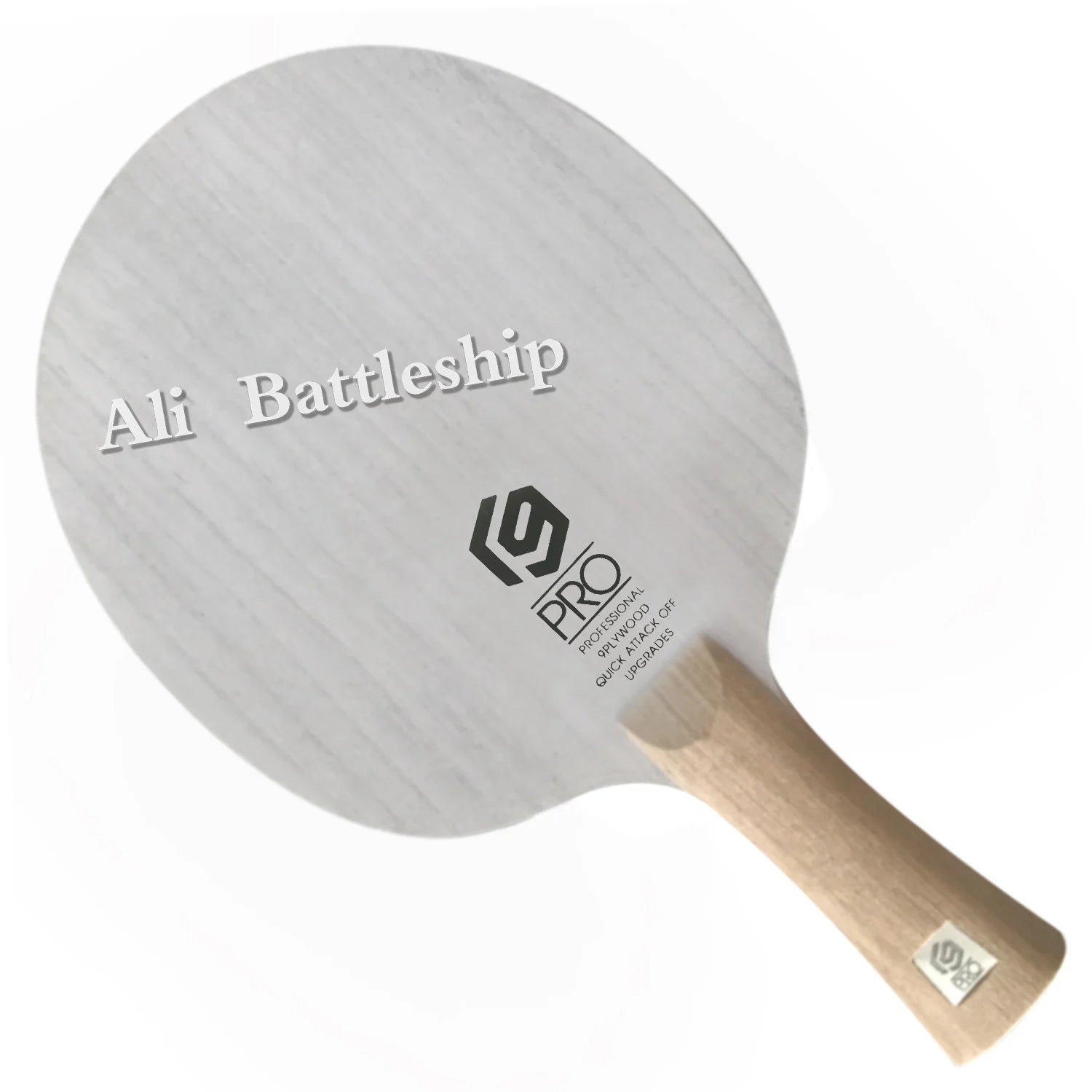 SANWEI Table Tennis Blade V9 PRO 9 Ply Pure Wood All-around Pips-long Ping Pong Racket Bat Paddle