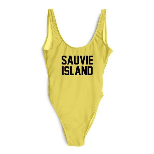 SAUVIE ISLAND One Piece Swimsuit Cocus Pocus