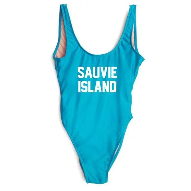 SAUVIE ISLAND One Piece Swimsuit Cocus Pocus