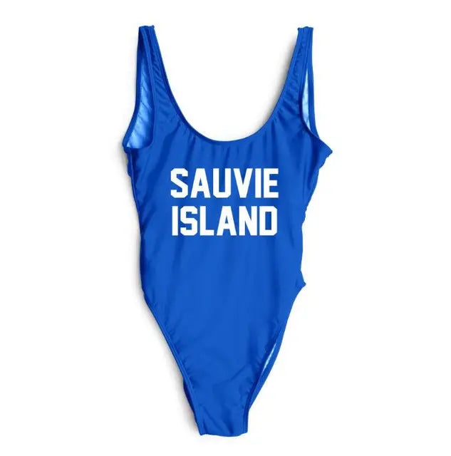 SAUVIE ISLAND One Piece Swimsuit Cocus Pocus