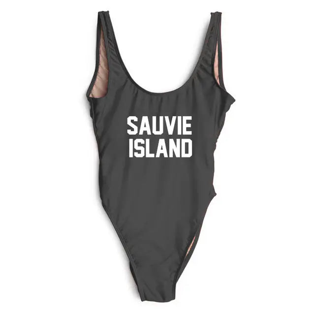 SAUVIE ISLAND One Piece Swimsuit Cocus Pocus