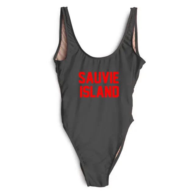 SAUVIE ISLAND One Piece Swimsuit Cocus Pocus