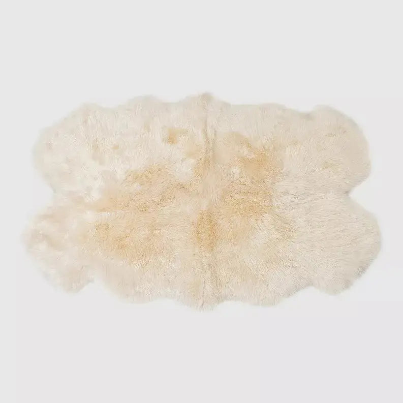 SHABBY CHIC SHEEPSKIN RUG THE MOOD