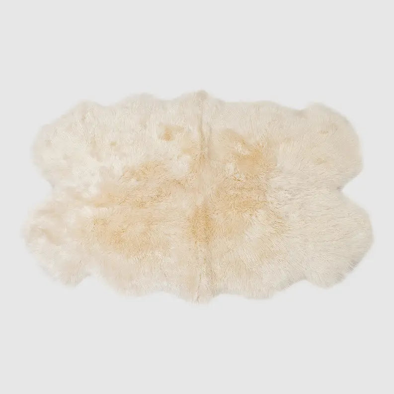 SHABBY CHIC SHEEPSKIN RUG THE MOOD