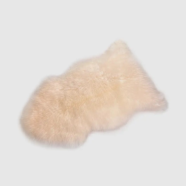 SHABBY CHIC SHEEPSKIN SINGLE PELT RUG THE MOOD