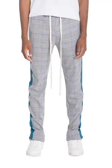 SLIGHT PLAID TRACK PANTS WEIV