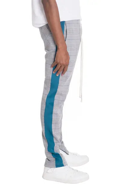 SLIGHT PLAID TRACK PANTS WEIV