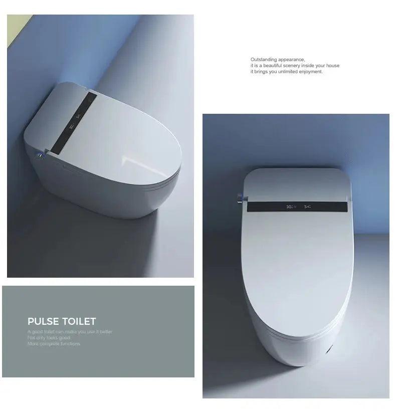 (ST-3200) Intelligent Sanitary Ware Automatic Inductive Bathroom Smart Toilet with Remote Control GreatEagleInc