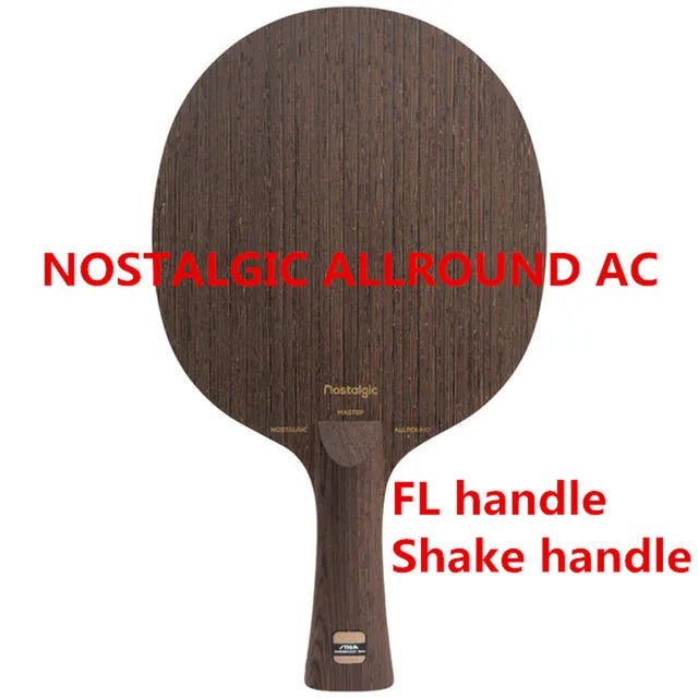 STIGA NOSTALGIC OFFENSIVE OC ALLROUND AC NOSTALGIC VII Table Tennis Blade 5 7 Ply Wenge Wood Ping Pong Bat Tenis De Mesa NOSTALGIC AC FL