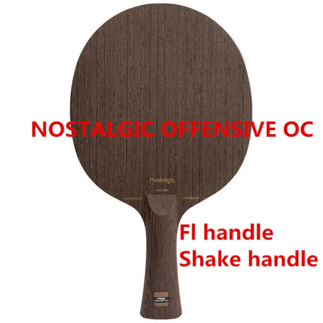 STIGA NOSTALGIC OFFENSIVE OC ALLROUND AC NOSTALGIC VII Table Tennis Blade 5 7 Ply Wenge Wood Ping Pong Bat Tenis De Mesa NOSTALGIC OC FL