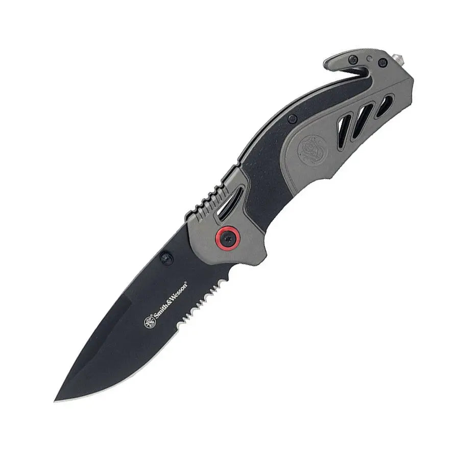 S&w 8in High Carbon S.s. Spring Assisted Folding Knife BTI Tools