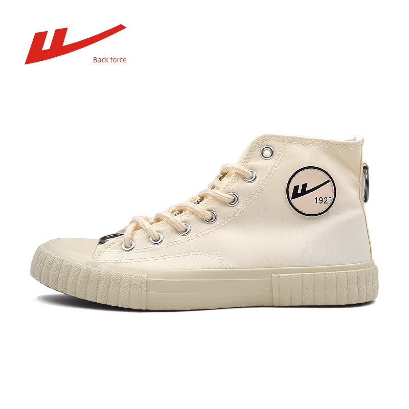 Warrior Spring New Arrival Canvas Shoes High-Top Board Shoe Casual Easiest for Match Canvas Shoes Men and Women Same Style Lovers Shoes