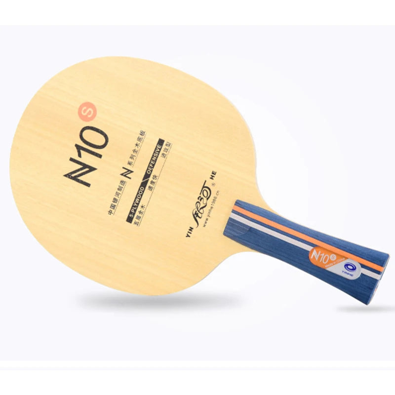Original Yinhe Pure Wood N-11S N10S Professional Table Tennis Blade for Beginner Table Tennis Rackets Fast Attack with Loop…