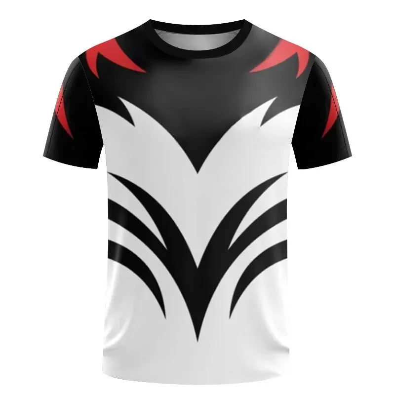 Fashion Table Tennis Sport T Shirts Summer Casual Short Sleeve Men Women 3D Printed T-shirts Loose Quick Dry Breathable…