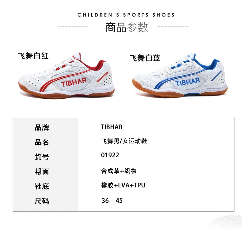 2023 New Table Tennis Shoes For Unisex Anti Slip Badminton Shoes Men Women Non-Slip Indoor Court Shoe Couples Brand Tennis Shoe