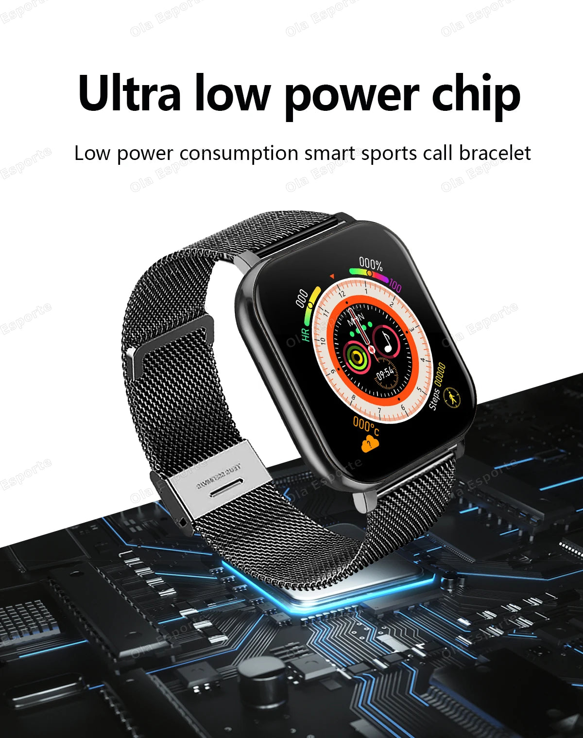 New Smart Watch 2.01 Inch HD Display Answer Make Call Message Preview Sport Modes smartwatch DIY Dial Weather Forecast Men Women