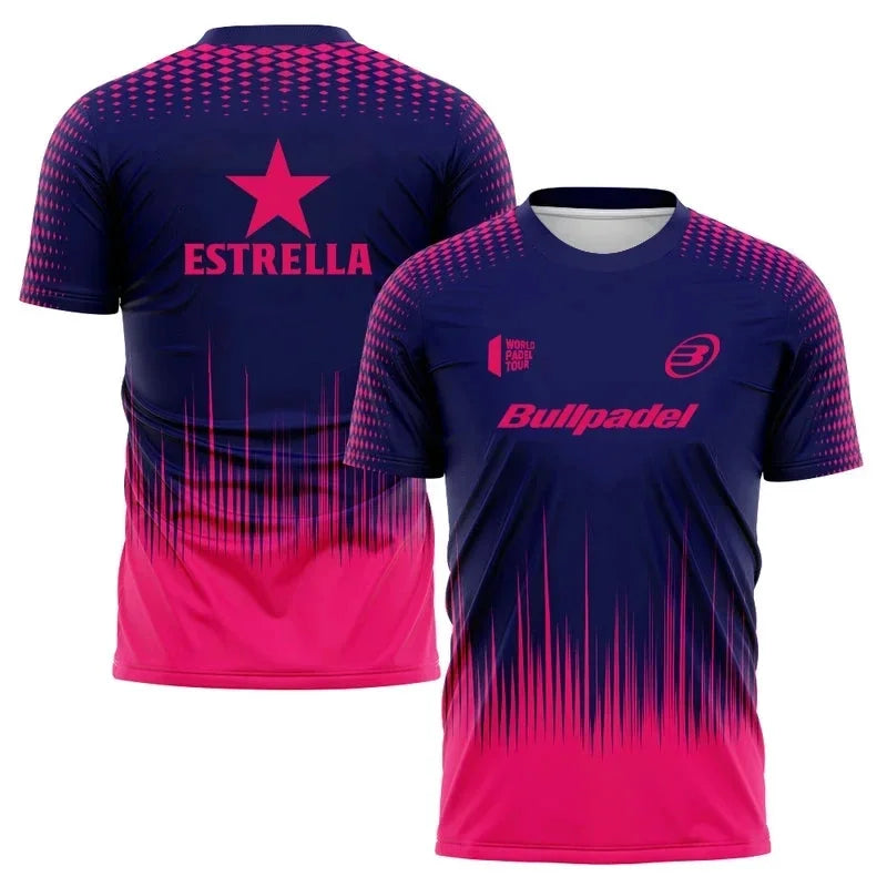 2024 Badminton Padel Tennis Sports T Shirt Men's Tennis Tshirt Clothing New Summer Kids_Adult Fashion Fitness Short T-Shirt…