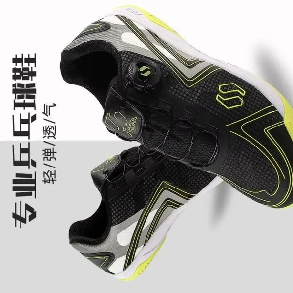 Professional Table Tennis Shoes Men Women Quick Lacing Badminton Shoes Unisex Brand Designer Sport Sneakers Badminton…