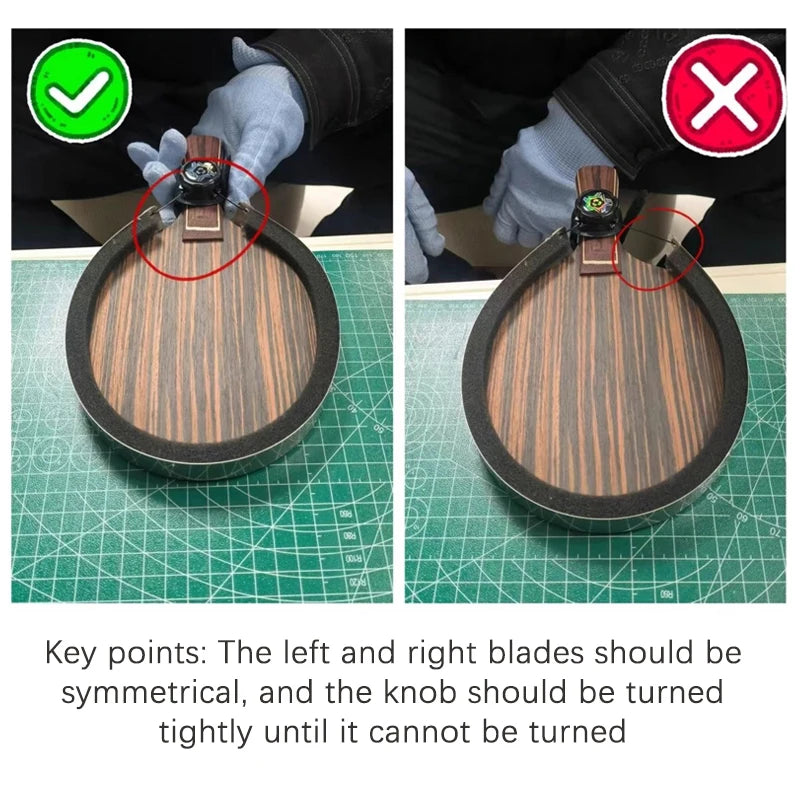 Table Tennis Rubber Manual Cutter Bowknife Set For Table Tennis Paddle Rubber Cutting Machine With Roller + Gloves