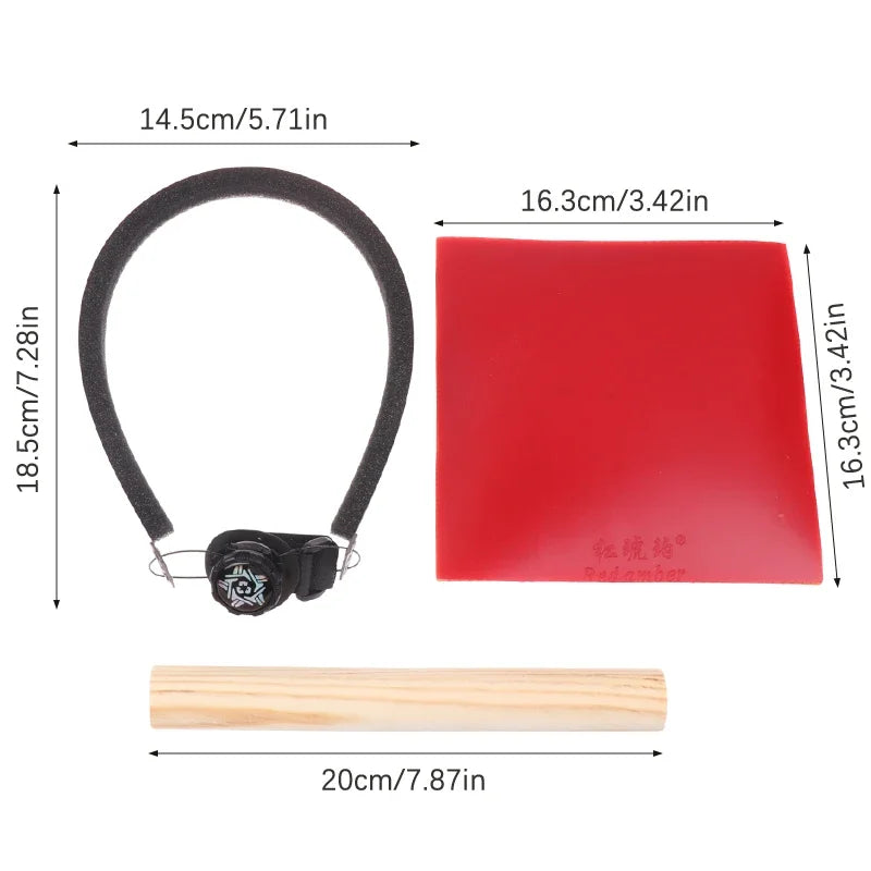 Table Tennis Rubber Manual Cutter Bowknife Set For Table Tennis Paddle Rubber Cutting Machine With Roller + Gloves