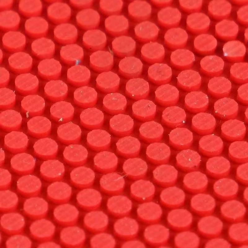 METEOR 575/845 Pips-Out Table Tennis Rubber Sheet Sticky Short Pips with 2mm White Sponge Ping Pong Rubber Attack ITTF…