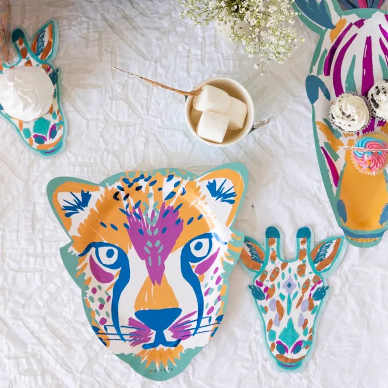 Safari Collection, Cheetah Plate Ma Fête