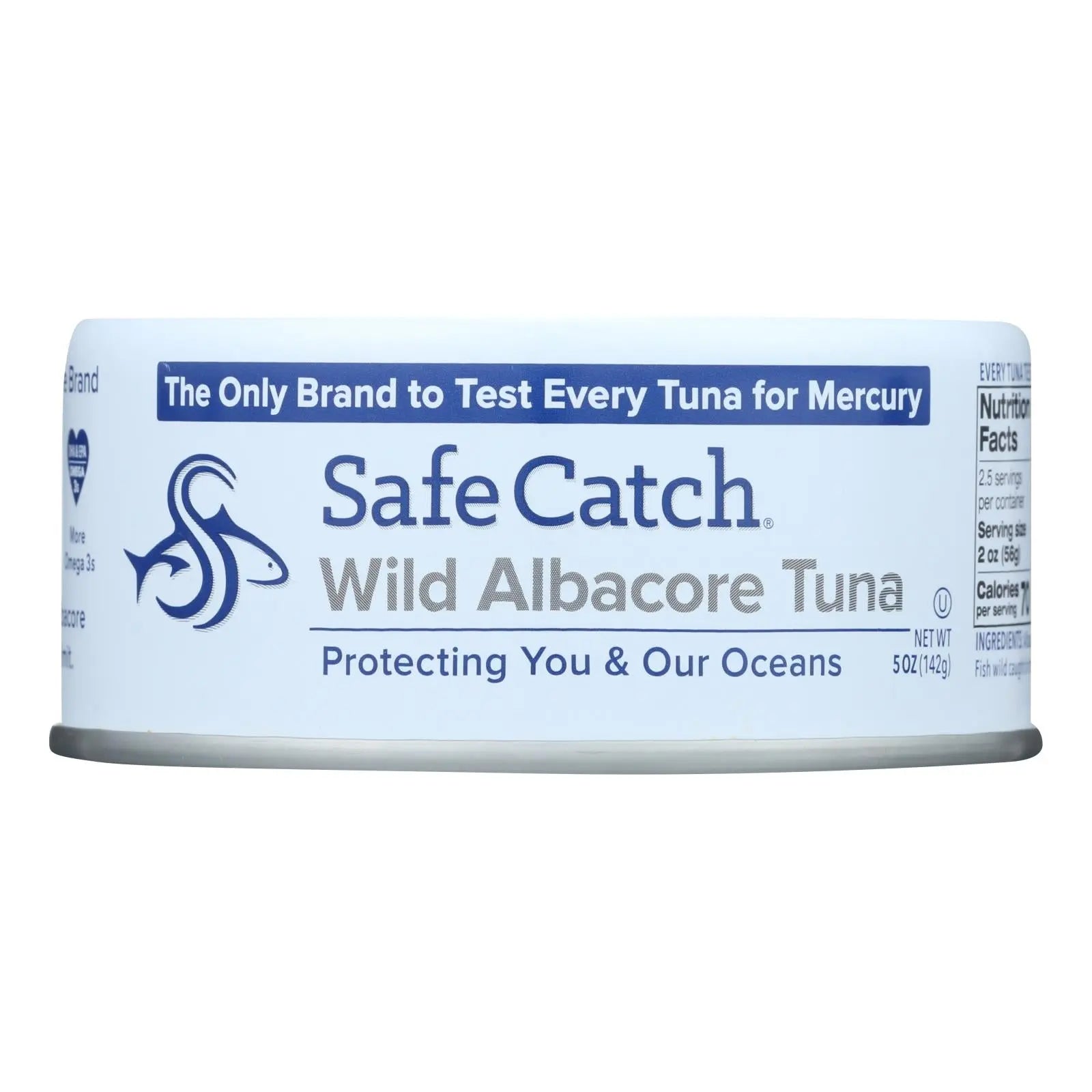 Safe Catch - Tuna Wild Albacore - Case Of 12 - 5 Oz Safe Catch