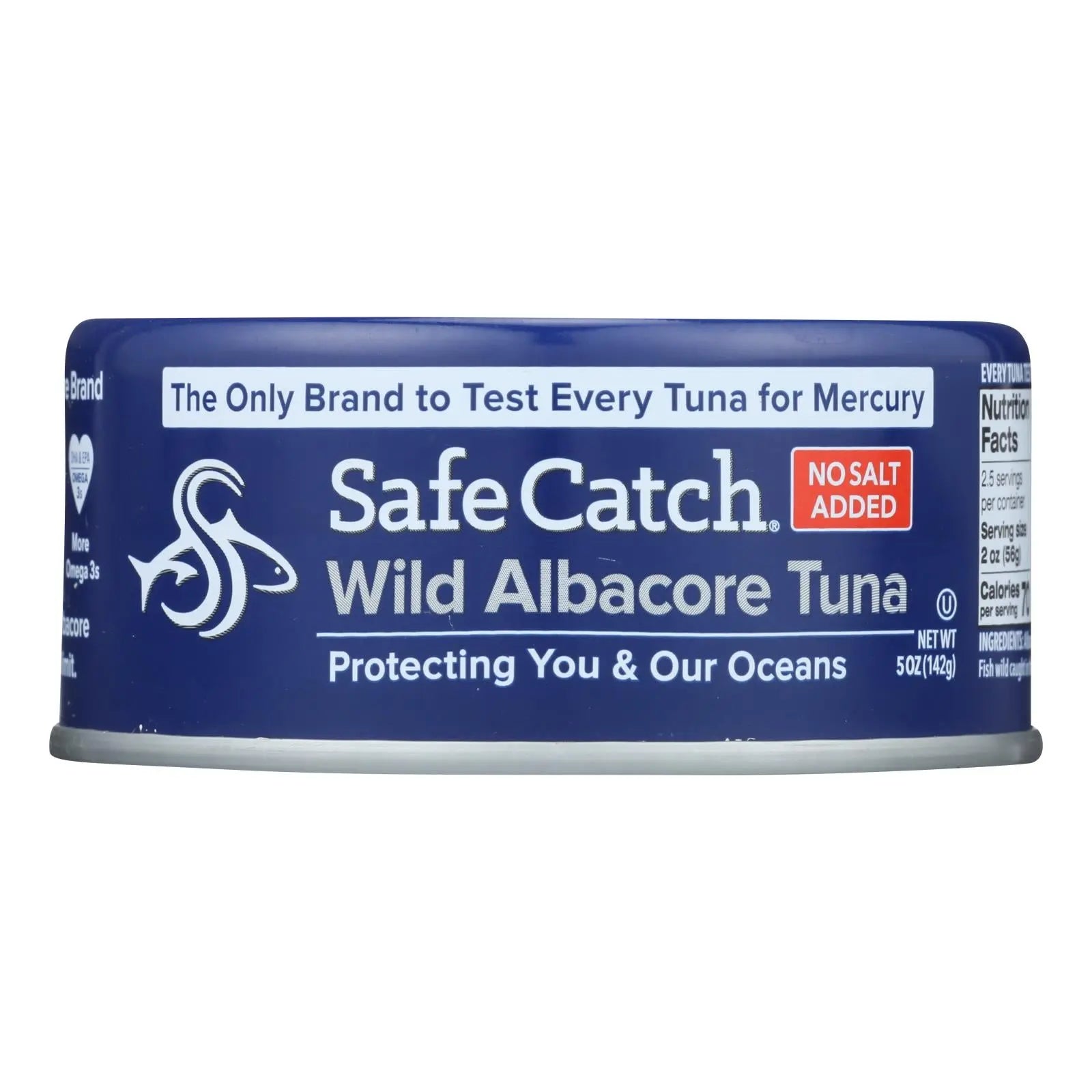 Safe Catch Wild Albacora Tuna - Case Of 12 - 5 Oz Safe Catch