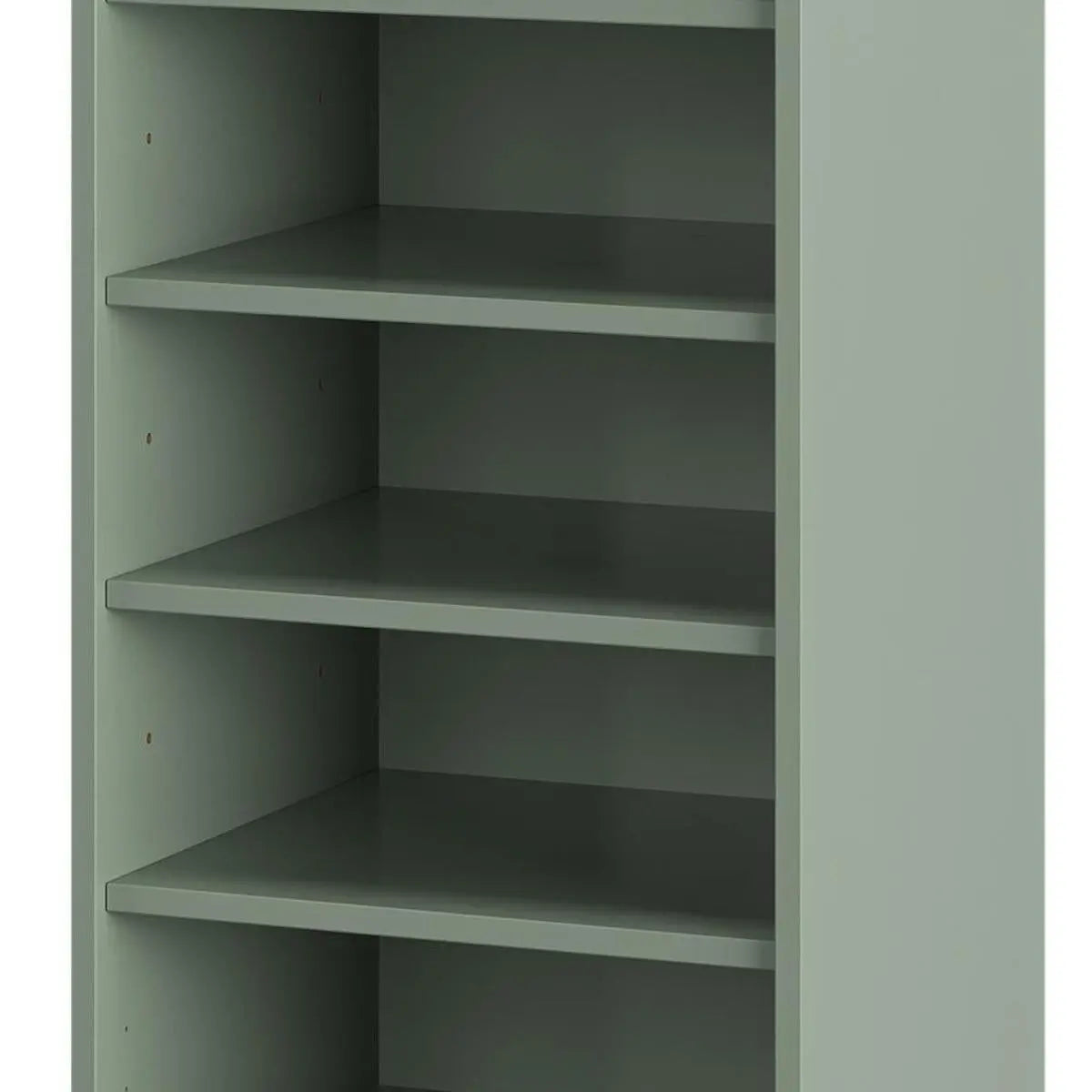 Sage Ten Pair Solid WoodShoe Storage Cabinet Homeroots Organization