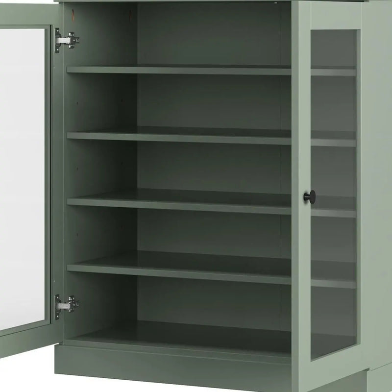 Sage Twenty Pair Solid WoodShoe Storage Cabinet Homeroots Organization
