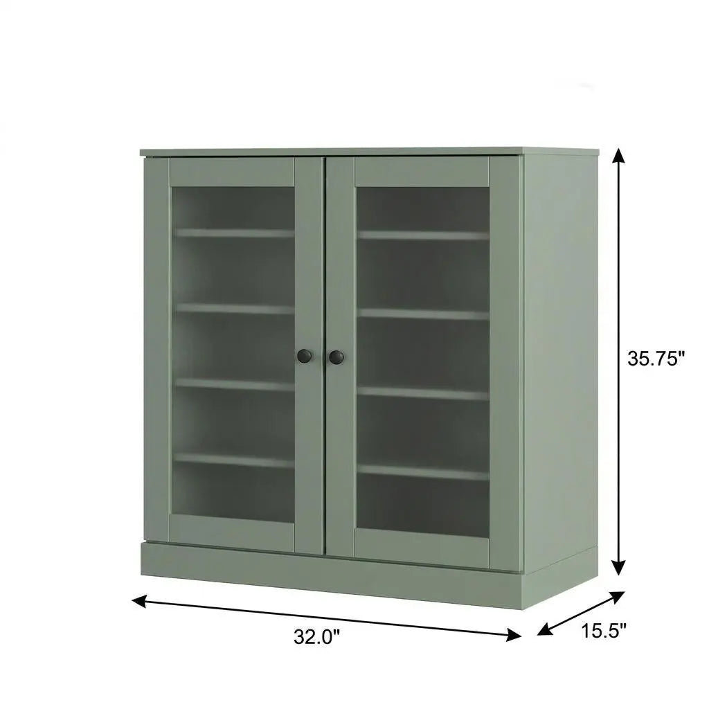 Sage Twenty Pair Solid WoodShoe Storage Cabinet Homeroots Organization